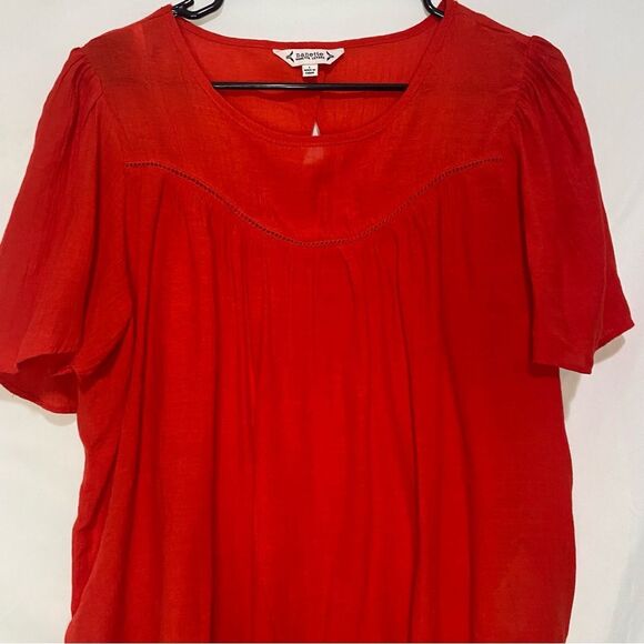 Nanette Lepore flutter sleeve blouse - Picture 2 of 6